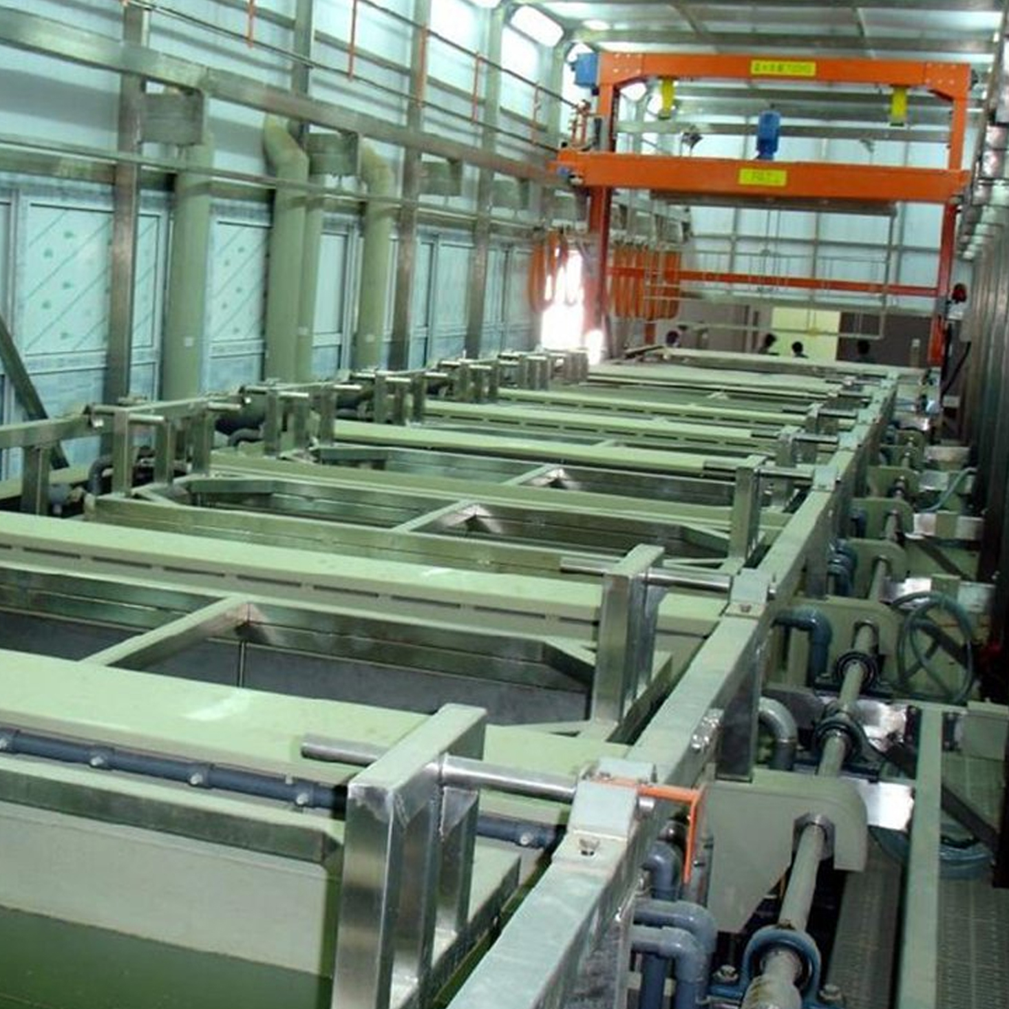 Electric galvanized coating machine